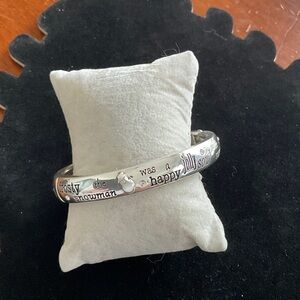 Brighton Silver Plated Frosty the Snowman Bracelet